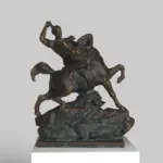 Replik der Skulptur von Theseus im Kampf gegen den Zentaur Biénor
