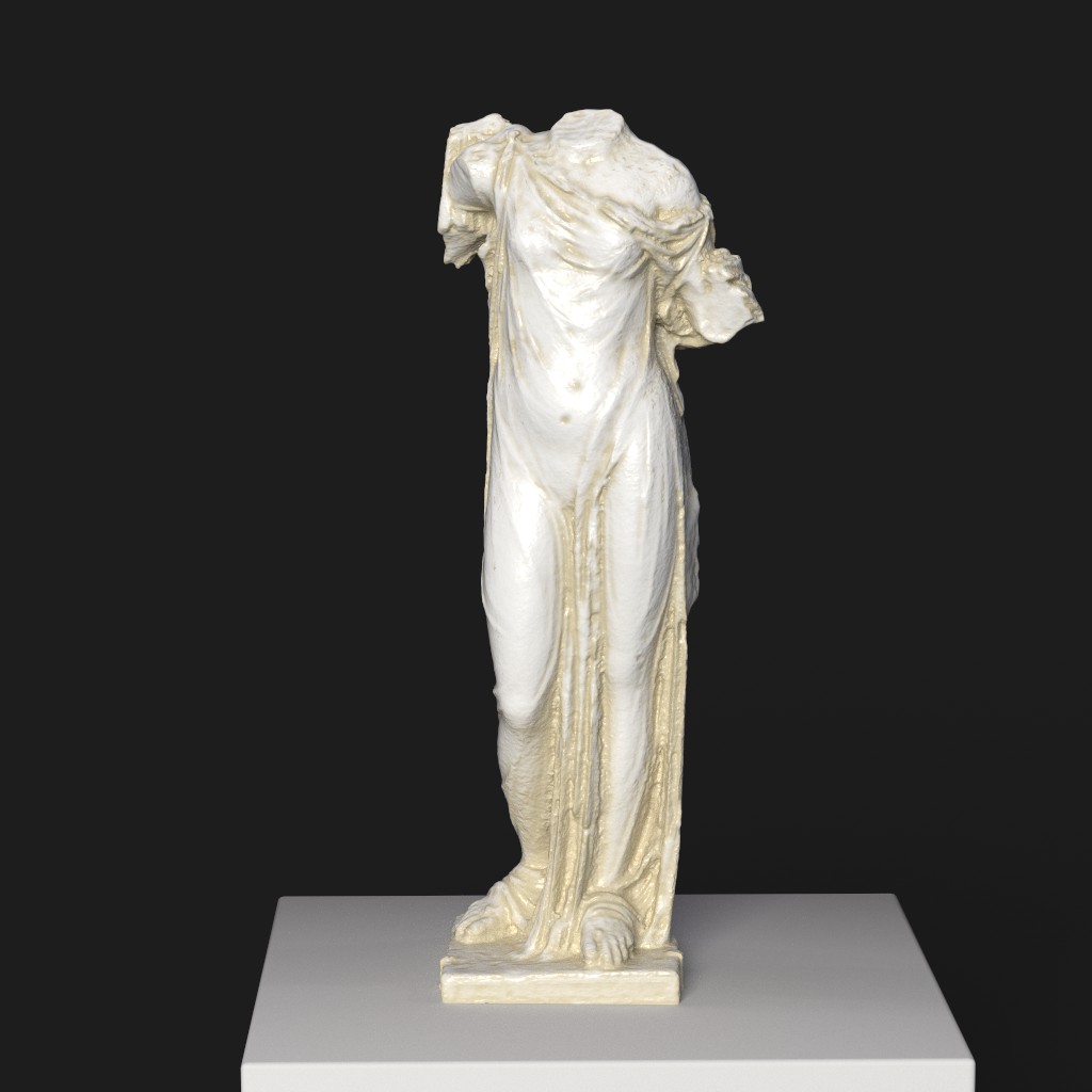 Replik der Venus Genetrix aus hochwertigem Harz mit Patina-Effekt.