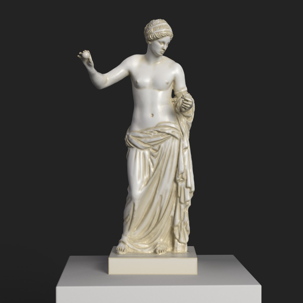Skulptur der Venus von Arles im Louvre Paris