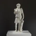 Statue von Antinous als Aristaeus im Louvre Paris