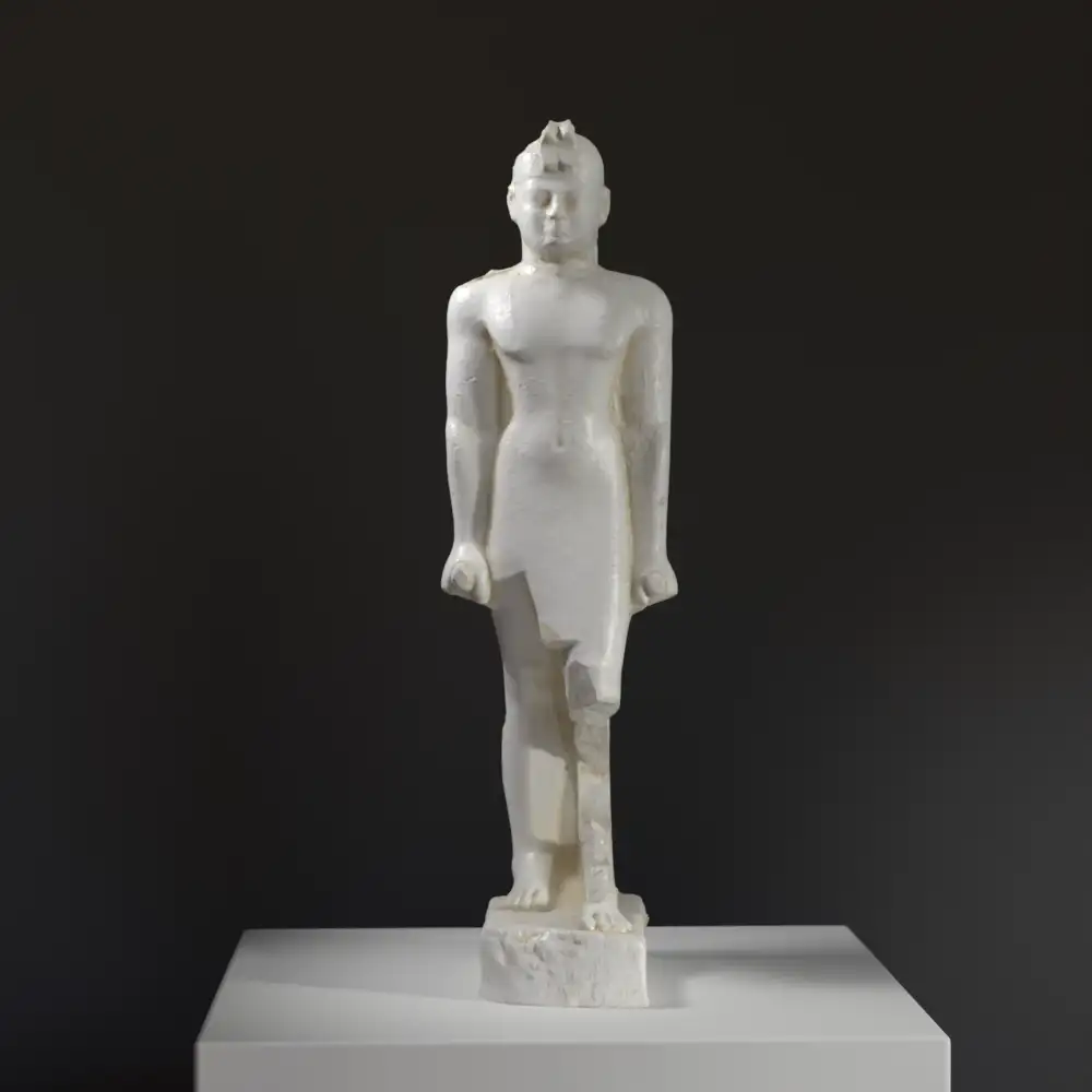 Replik der Statue von Aspelta aus dem Königreich Kush.