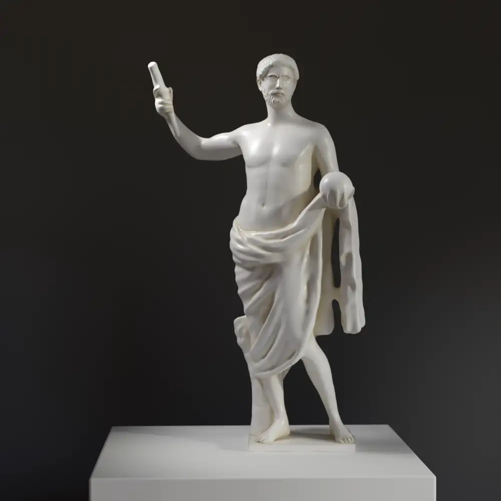 Statue von Hadrian im Staatlichen Hermitage Museum St. Petersburg