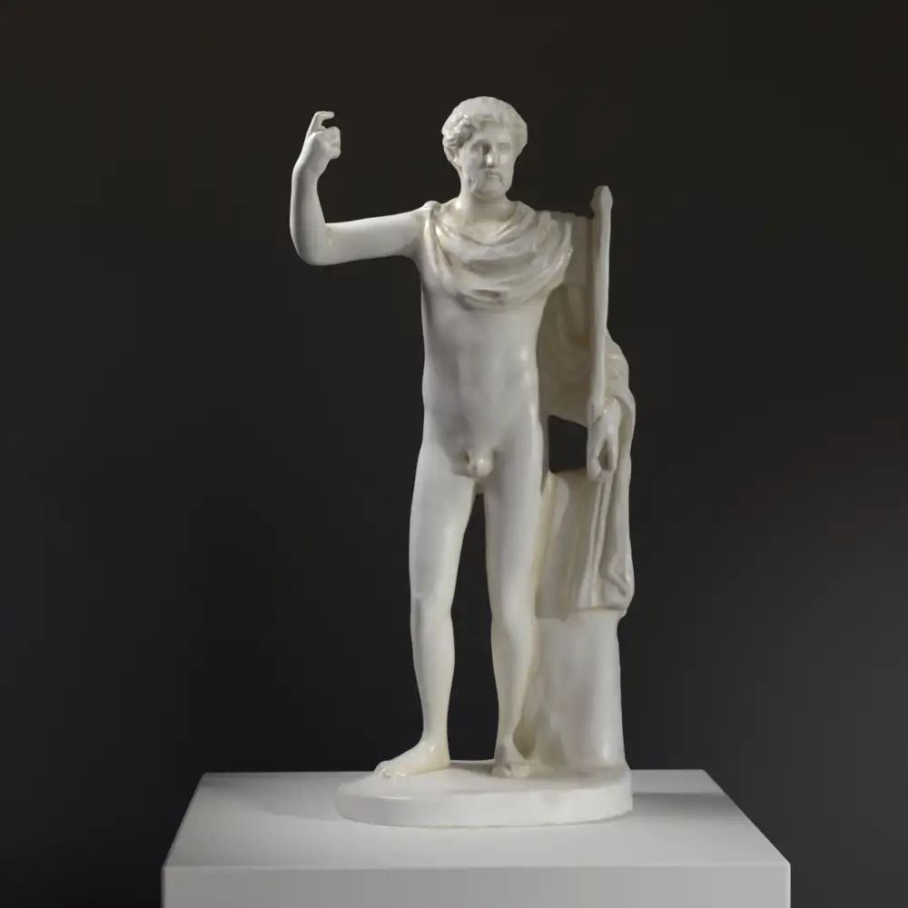 Replik der Statue von Marcus Aurelius im Staatlichen Hermitage Museum St. Petersburg.