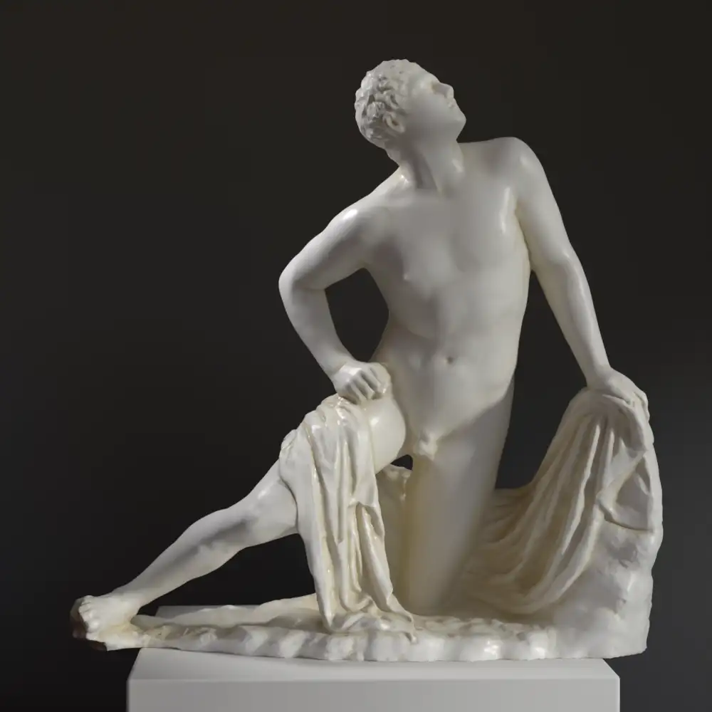 Statue des Sohnes von Niobe, hellenistische Kunst, Replik