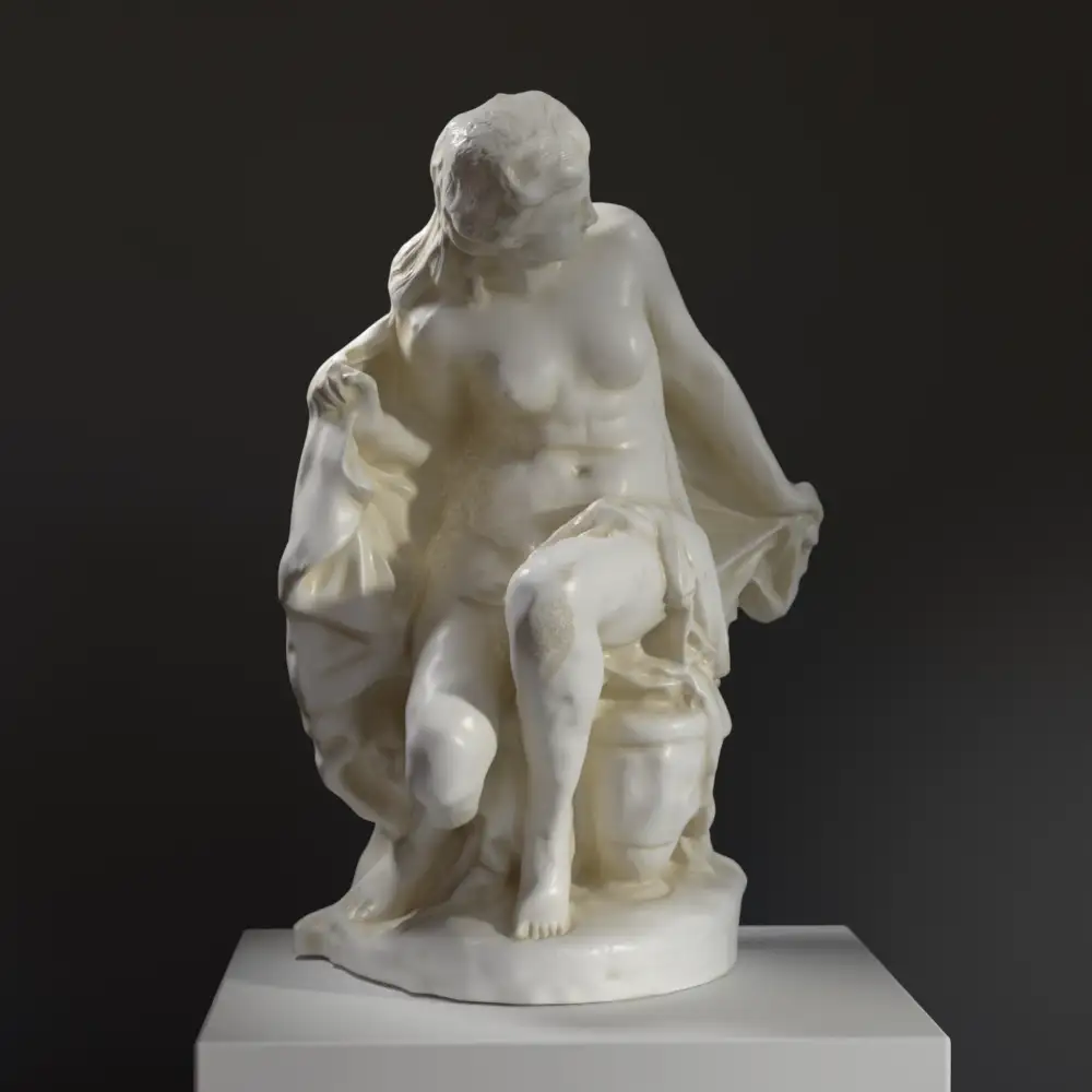 Replik der Skulptur von Susanna von Reinhold Begas