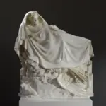 Replik der Skulptur des Traums von Napoleon im Louvre Paris
