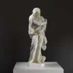 Replik der Skulptur 'Der Winter' von Giovanni Antonio Cybei.