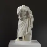 Replik der Skulptur des Tragikers aus hochwertigem Harz.
