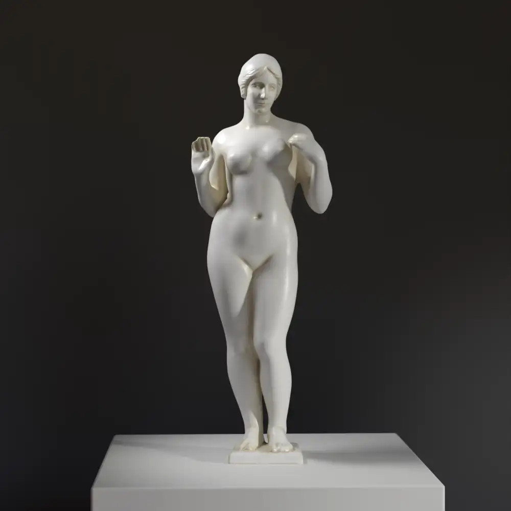 Skulptur von Venus mit einer Halskette im Jardin des Tuileries, Paris.