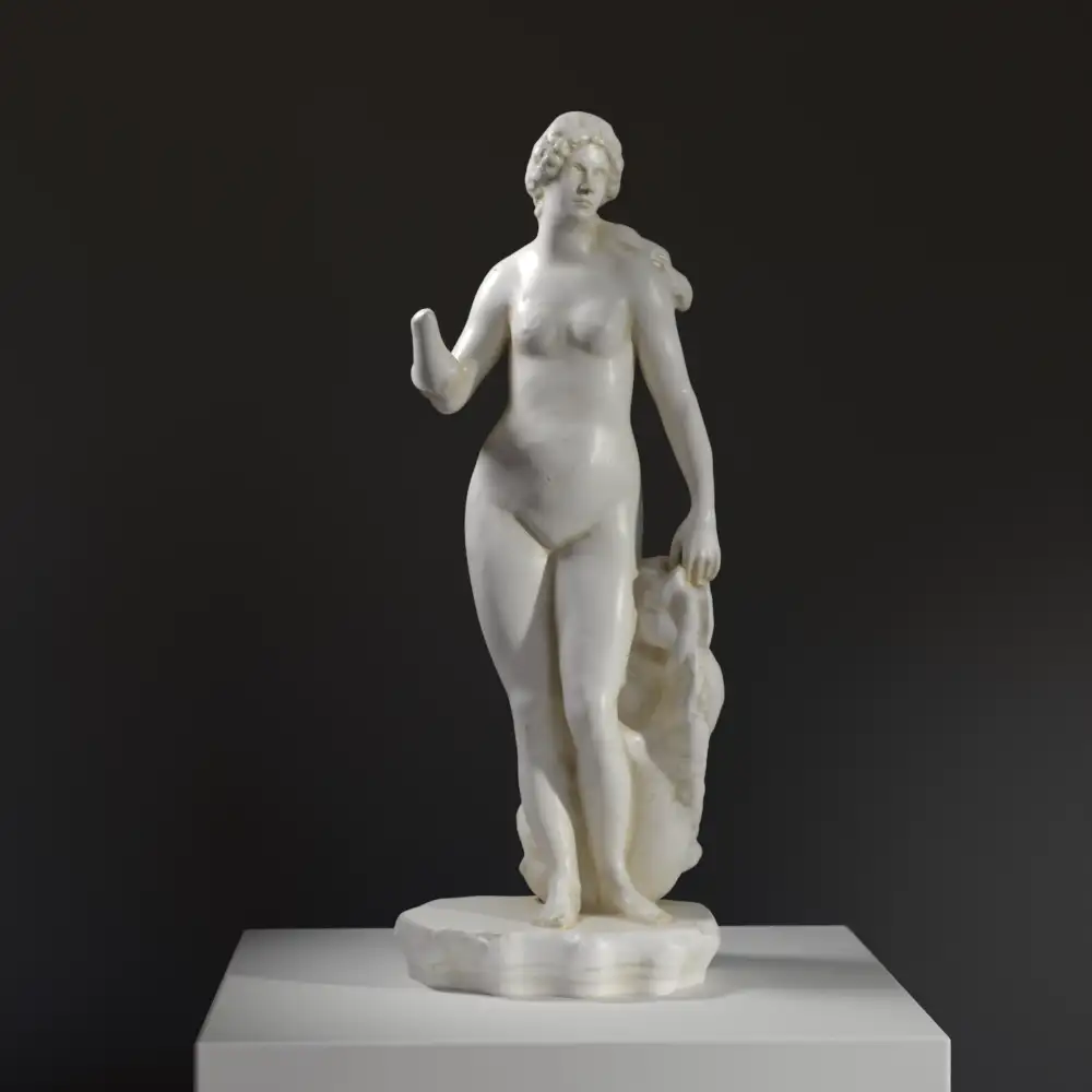 Replik der Skulptur der Venus mit Muschel im Warandepark Brüssel