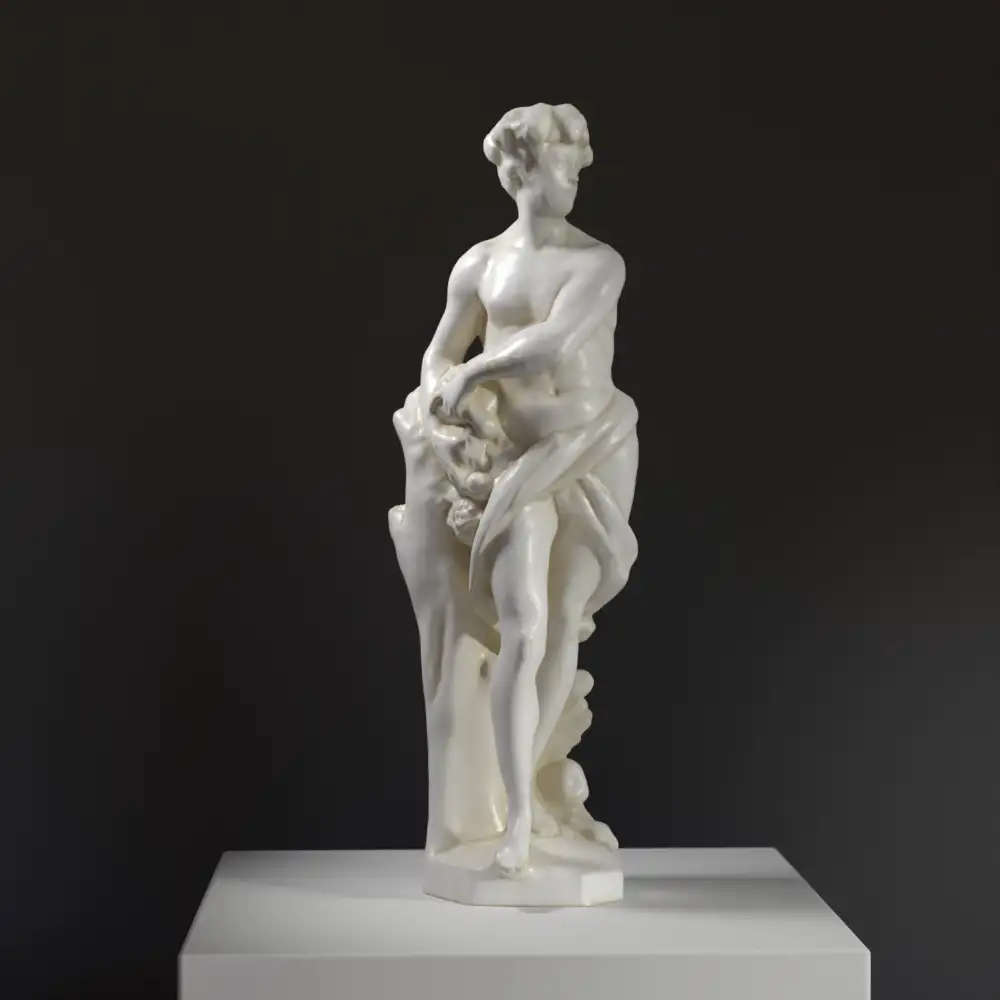 Skulptur von Vertumnus, Gott der Jahreszeiten und des Wandels.