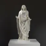 Skulptur der jüngeren Octavia in detailreicher Ausführung.