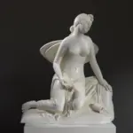 Skulptur der fainting Psyche, eine exquisite Replik von Pietro Tenerani