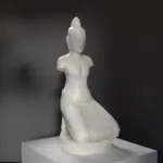 Replik der Skulptur von Prajnaparamita oder Tara im Guimet Museum Paris.