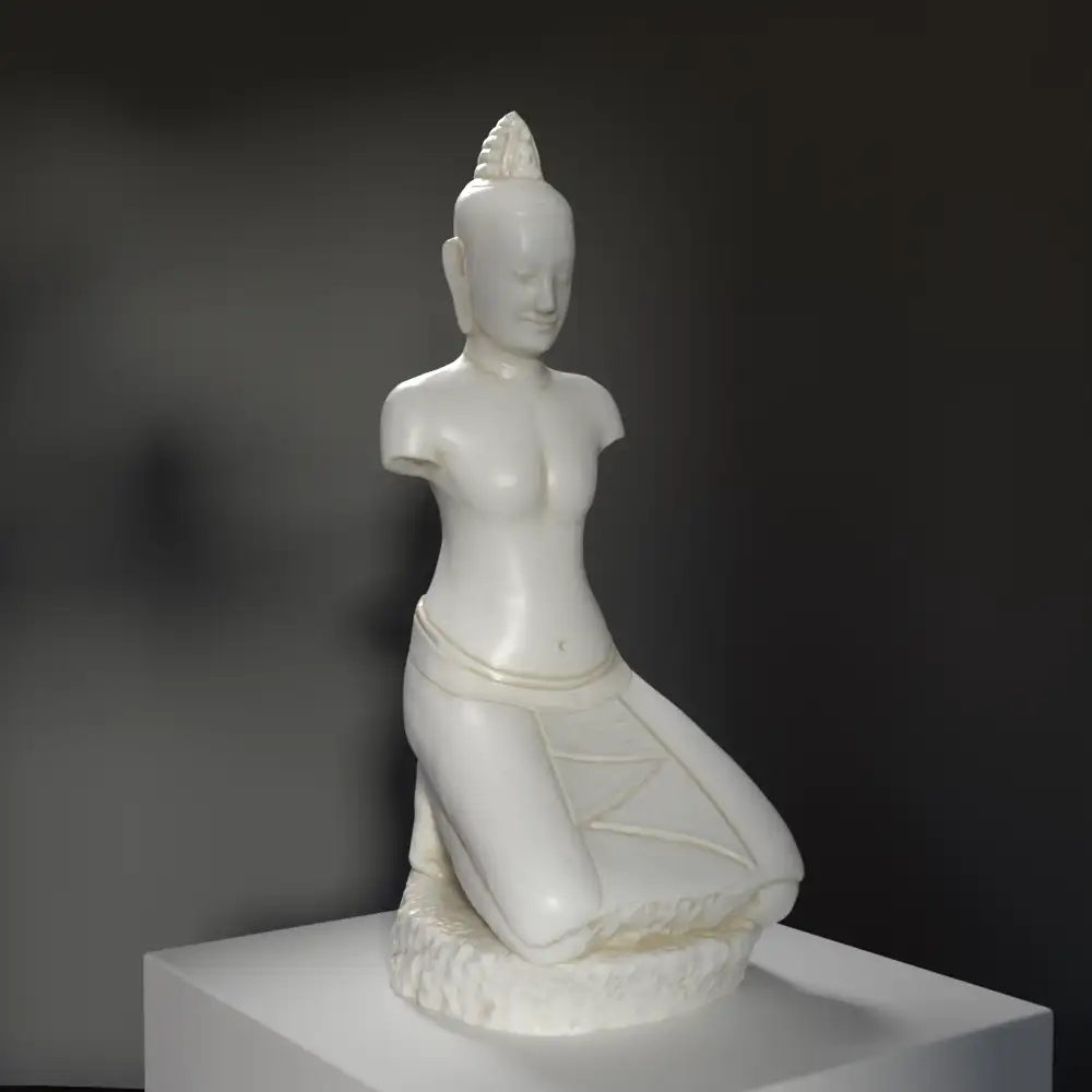 Replik der Skulptur von Prajnaparamita oder Tara im Guimet Museum Paris.