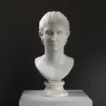 Nachbildung der Skulptur des Bauernmädchens von Frascati