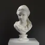 Büste eines jungen Mädchens im Staatlichen Hermitage Museum St. Petersburg.