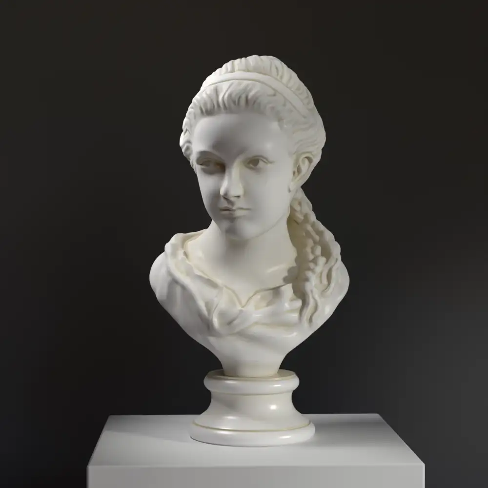 Büste eines jungen Mädchens im Staatlichen Hermitage Museum St. Petersburg.