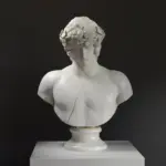 Büste von Antinous im Staatlichen Hermitage Museum St. Petersburg