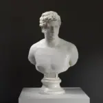 Büste eines unbekannten hellenistischen Herrschers im British Museum London