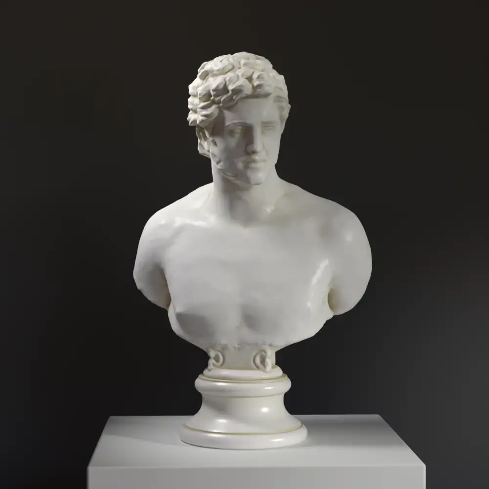Büste eines unbekannten hellenistischen Herrschers im British Museum London