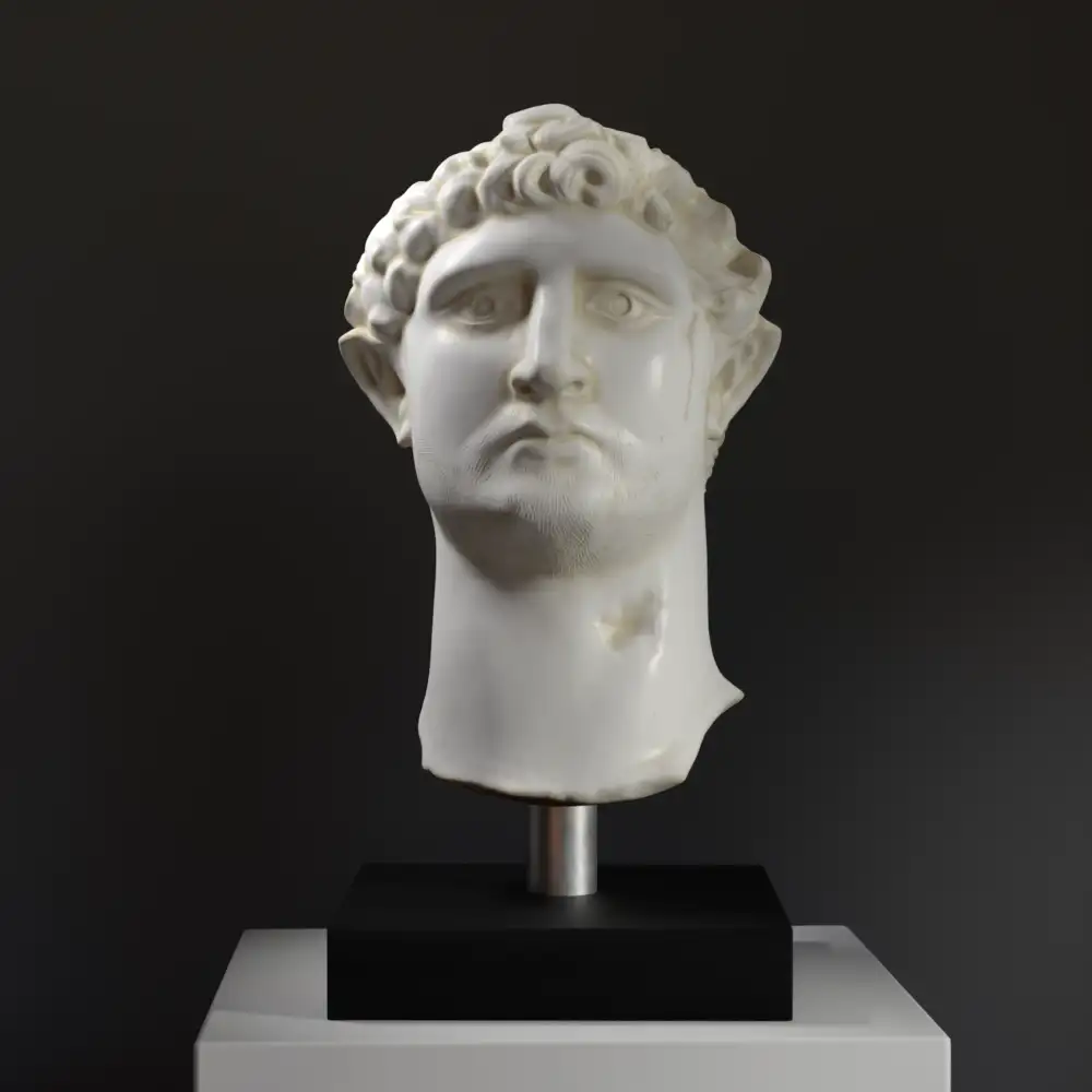 Büste des Kaisers Hadrian, Nachbildung im British Museum London.