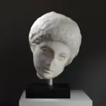 Büste des Narkissos, eine römische Replik eines griechischen Originals.