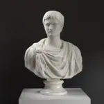 Büste von Augustus im Staatlichen Hermitage Museum St. Petersburg