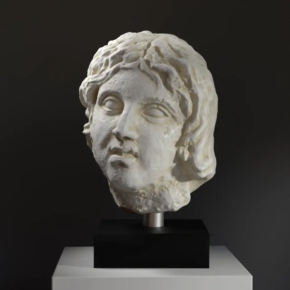 Büste von Niobe, klassische Skulptur