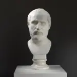 Büste von Demosthenes im Staatlichen Hermitage Museum St. Petersburg