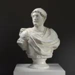 Büste von Hadrian 2, Replik des römischen Kaisers Hadrian.