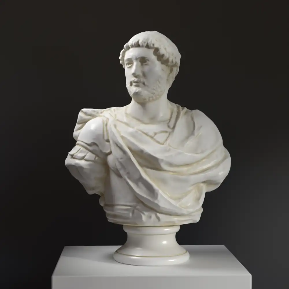 Büste von Hadrian 2, Replik des römischen Kaisers Hadrian.