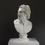 Büste des homerischen Helden im British Museum London