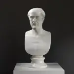 Büste von Lysias, antike griechische Skulptur