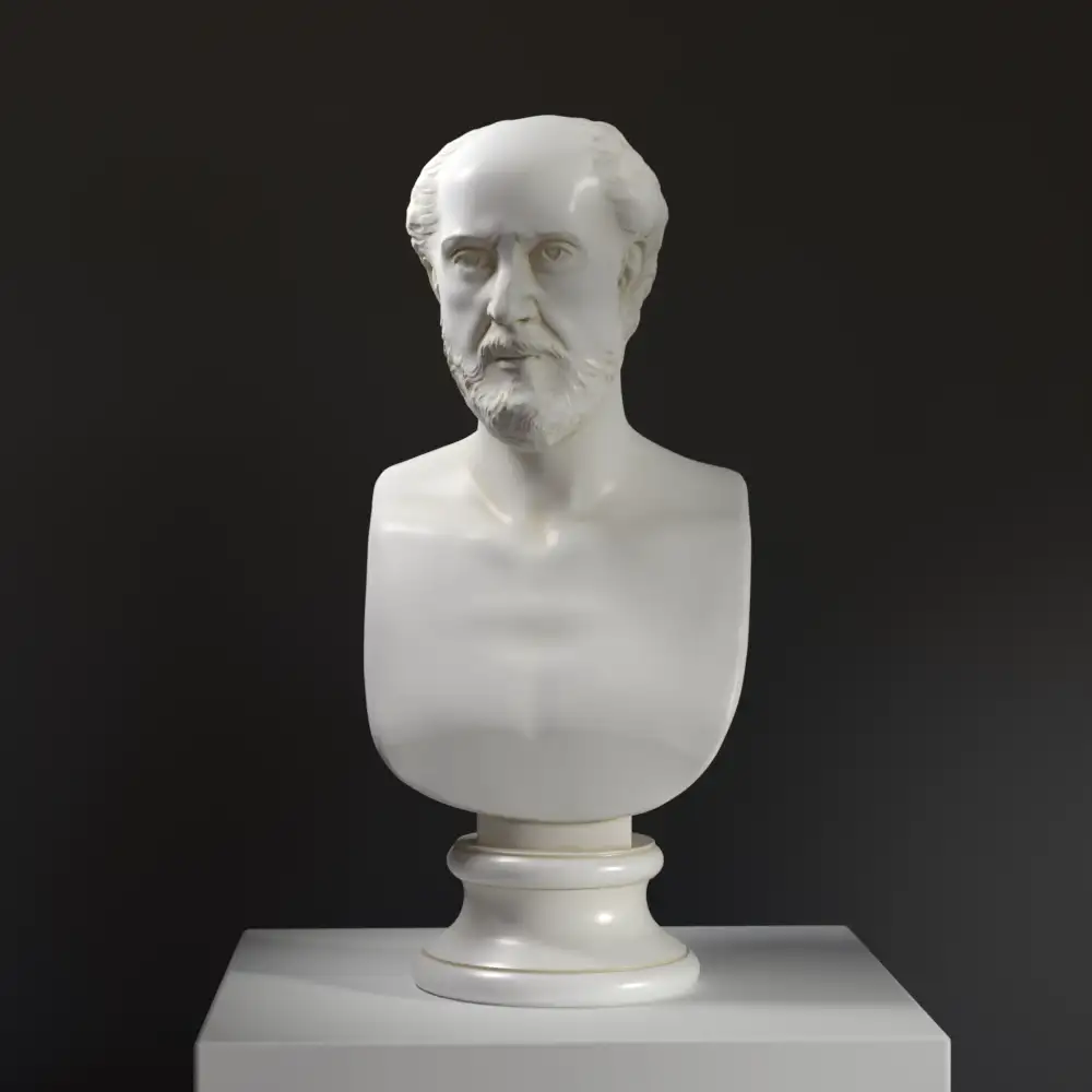 Büste von Lysias, antike griechische Skulptur