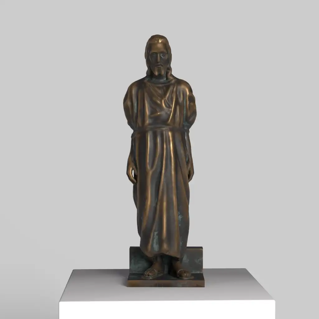 Escultura de Cristo Ante el Pueblo en resina de alta calidad.