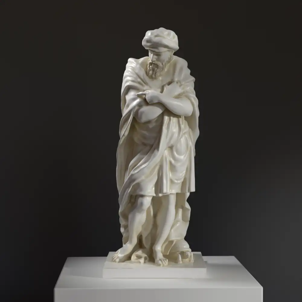 Escultura del Flegmático en el Palacio de Versalles, Francia.
