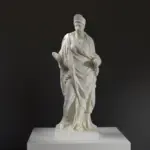 Escultura de Agripina en el Jardín de las Tullerías, París, Francia