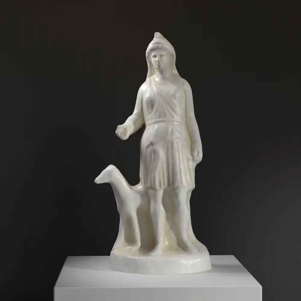 Escultura de Artemisa Bendis en el Museo Británico de Londres