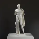 Escultura del Atleta o Héroe en el Museo Británico de Londres