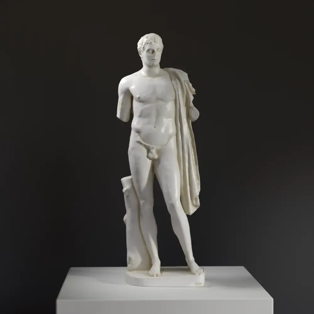 Escultura del Atleta o Héroe en el Museo Británico de Londres