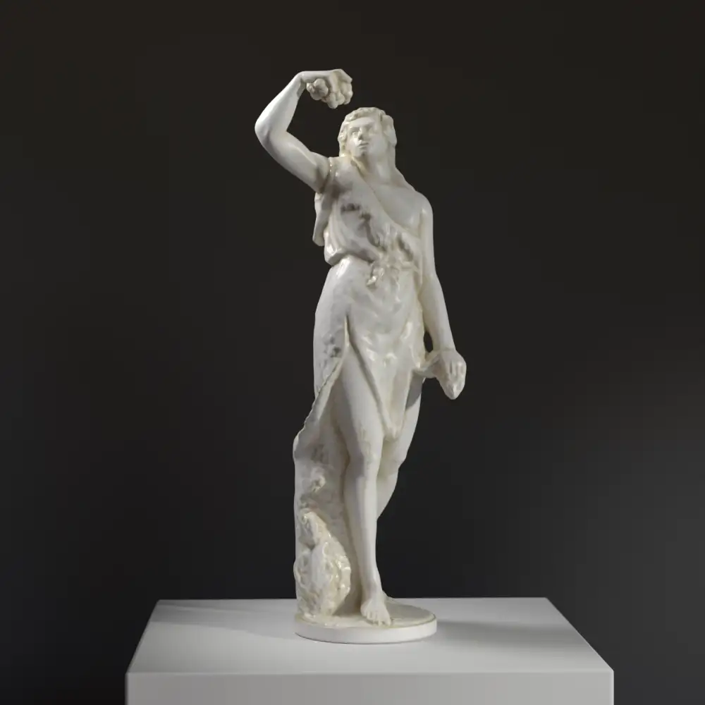 Escultura de Bacchante, réplica de Albert-Ernest Carrier-Belleuse.