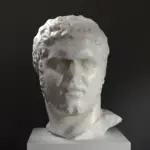 Busto de Caracalla, escultura que representa al emperador romano.