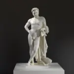 Escultura de Cincinnatus en el Palacio de Bellas Artes de Lille, Francia.