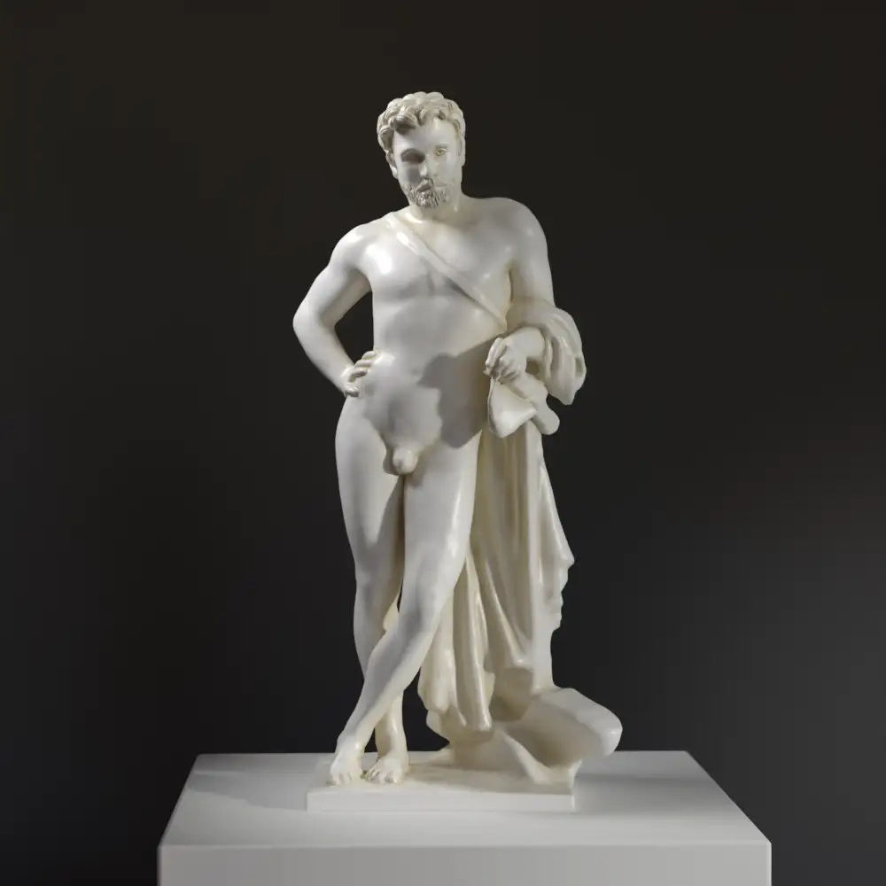 Escultura de Cincinnatus en el Palacio de Bellas Artes de Lille, Francia.