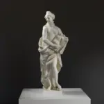 Escultura de Clementia, representando la clemencia y la misericordia.