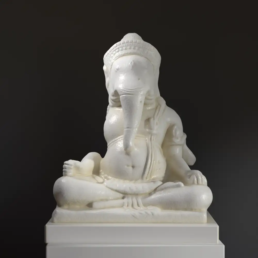 Escultura de Ganesha en el Museo Guimet de París