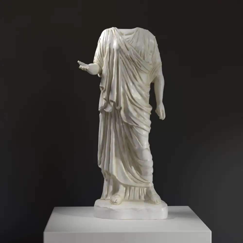 Escultura de la Diosa en el Museo Estatal del Hermitage de San Petersburgo