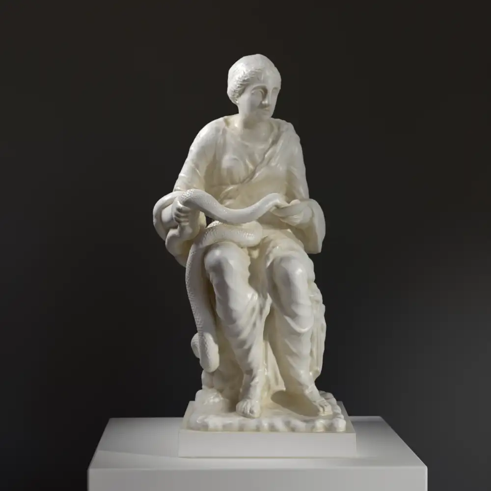 Escultura de Hygea en el Museo Estatal del Hermitage de San Petersburgo.