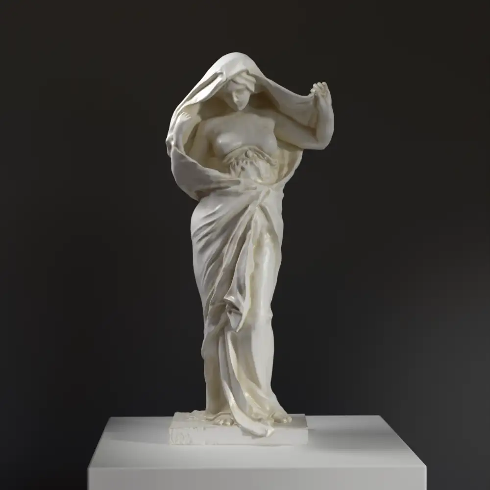 Escultura de La Nature se dévoilant devant la science de Louis-Ernest Barrias.
